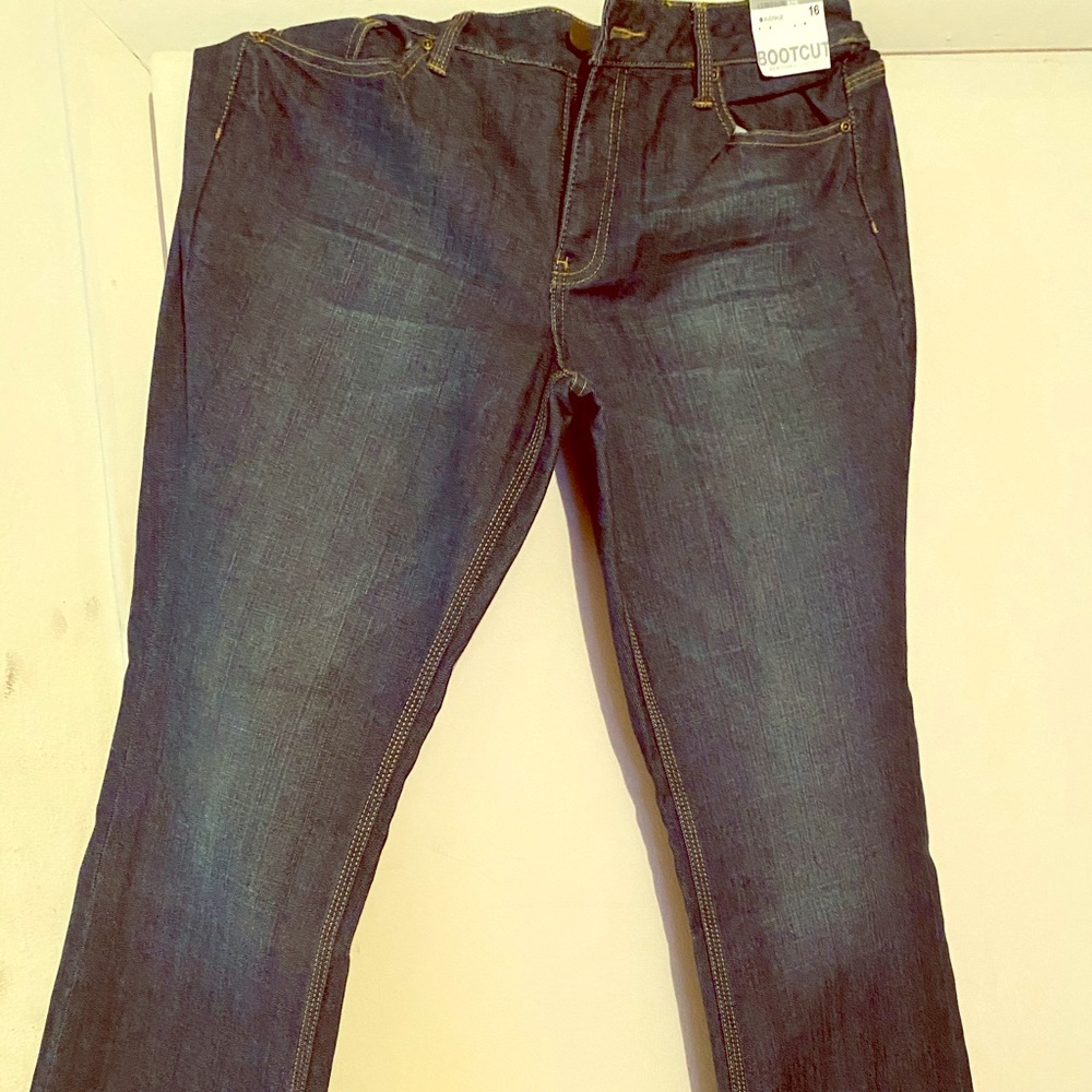 New York & Company  Blue denim bootcut jeans!